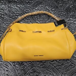 NWT Bagley MischkaYellow Shoulder Bag